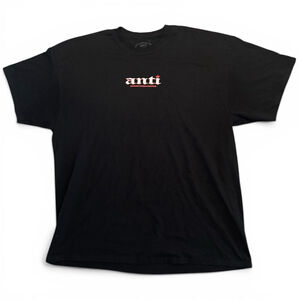 Anti Social Social Club Black Red Shirt Size XXL